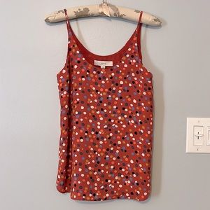 Loft Polka Dot Top